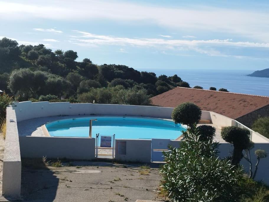Chez Adrien 108-Appartement Magnifique Vue Mer Piscine Chauffee Serra-di-Ferro  Exteriér fotografie