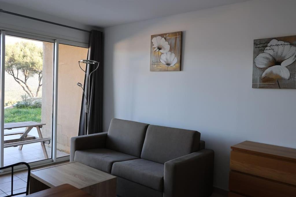 Chez Adrien 108-Appartement Magnifique Vue Mer Piscine Chauffee Serra-di-Ferro  Exteriér fotografie