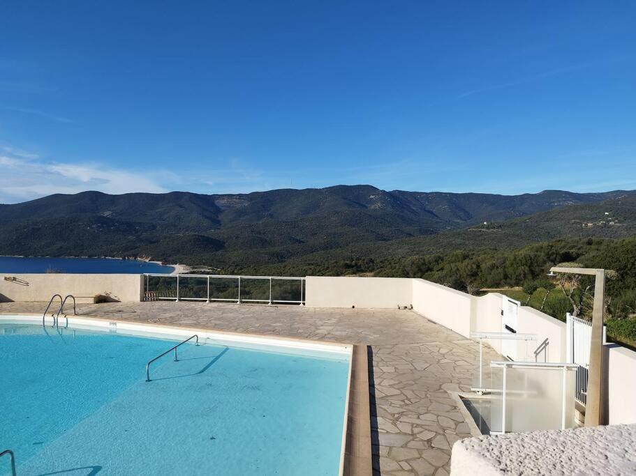 Chez Adrien 108-Appartement Magnifique Vue Mer Piscine Chauffee Serra-di-Ferro  Exteriér fotografie
