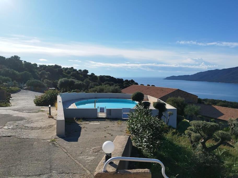 Chez Adrien 108-Appartement Magnifique Vue Mer Piscine Chauffee Serra-di-Ferro  Exteriér fotografie